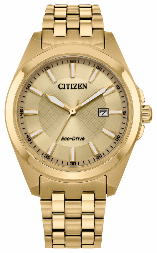 Peyten Champagne Dial Stainless Steel Bracelet BM7532-54P - Citizen Special Offer