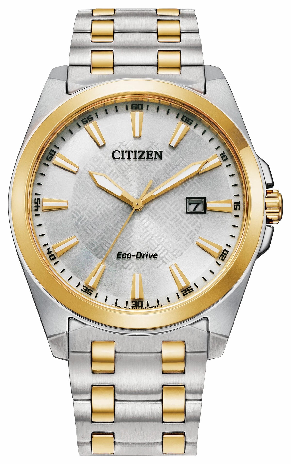 Peyten Silver-Tone Dial Stainless Steel Bracelet BM7534-59A - Citizen Smart Buy