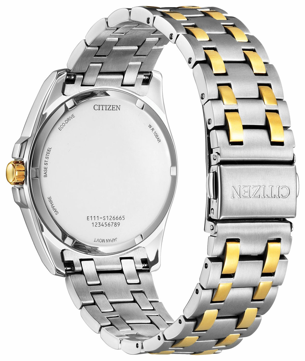 Peyten Silver-Tone Dial Stainless Steel Bracelet BM7534-59A - Citizen Smart Buy