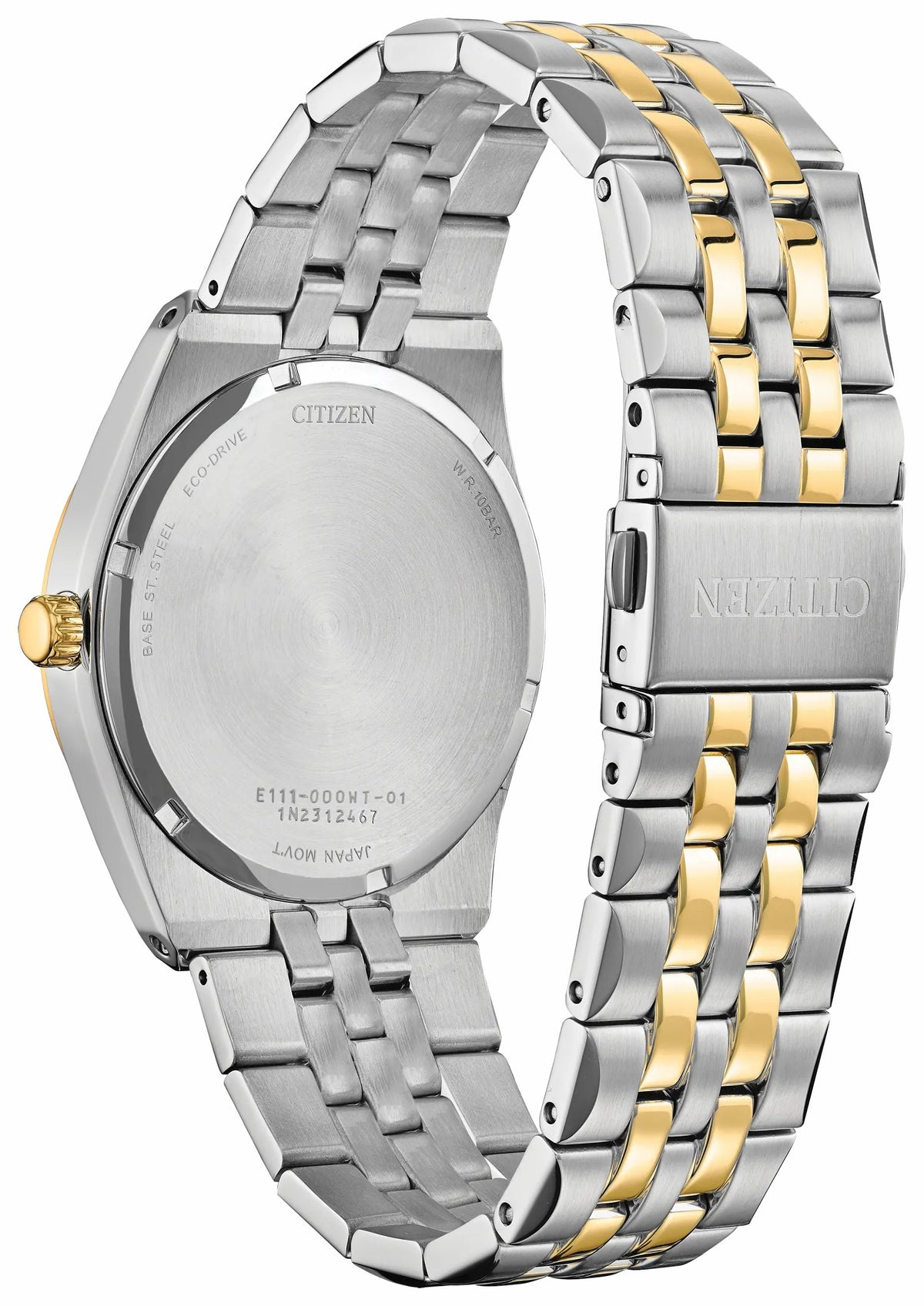 Corso Black Dial Stainless Steel Bracelet BM7334-58E - Citizen Exclusive
