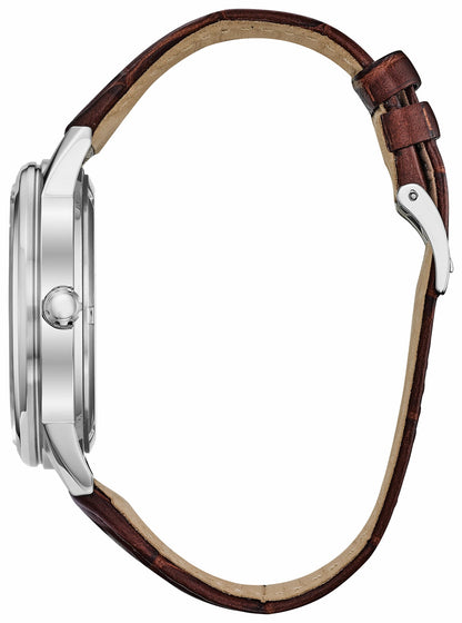 Corso - Men's Eco-Drive BU2070-12L Leather Strap Watch - Citizen Quality