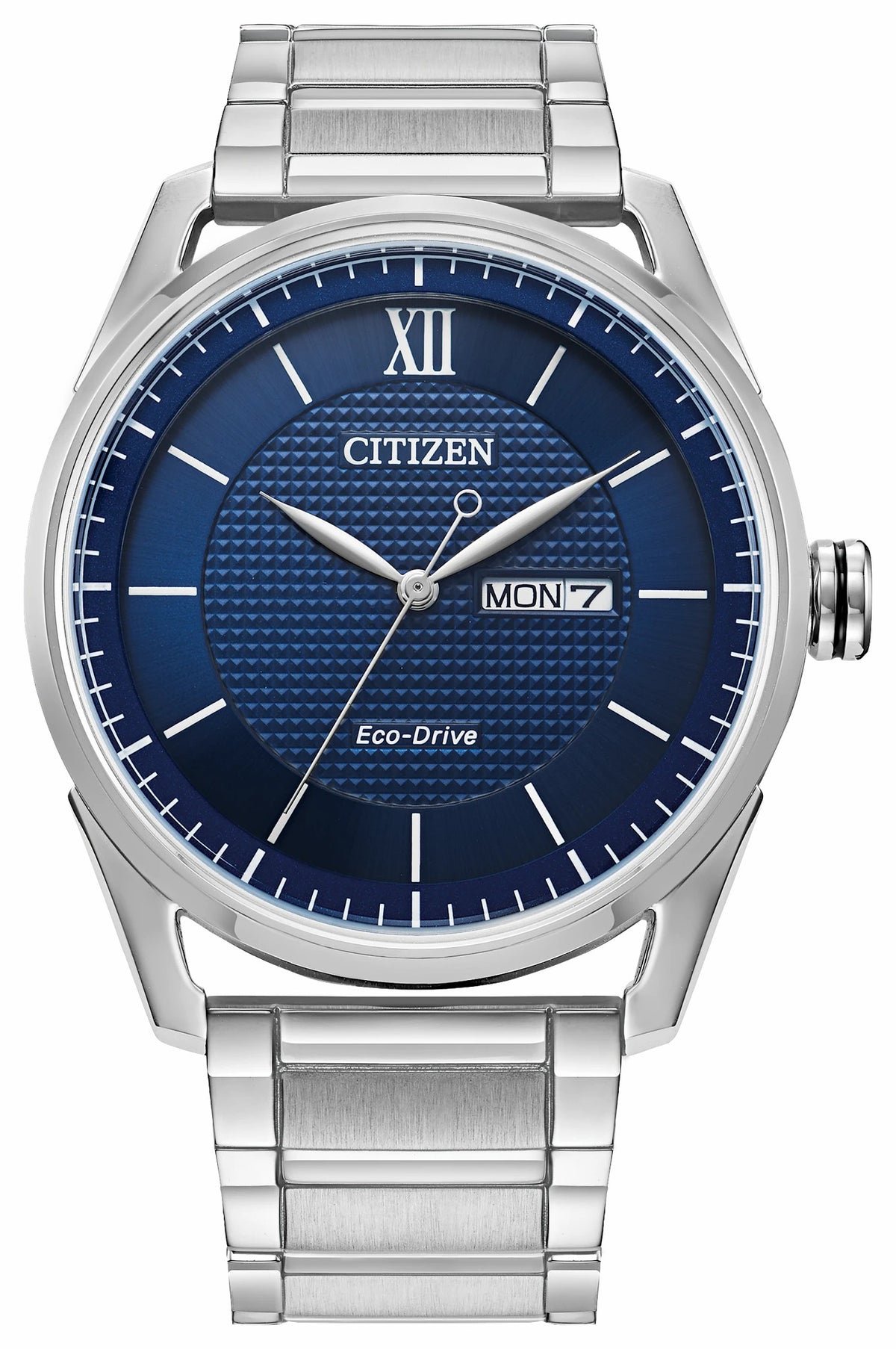 Classic Blue Dial Stainless Steel Bracelet AW0081-54L - Citizen Best Price