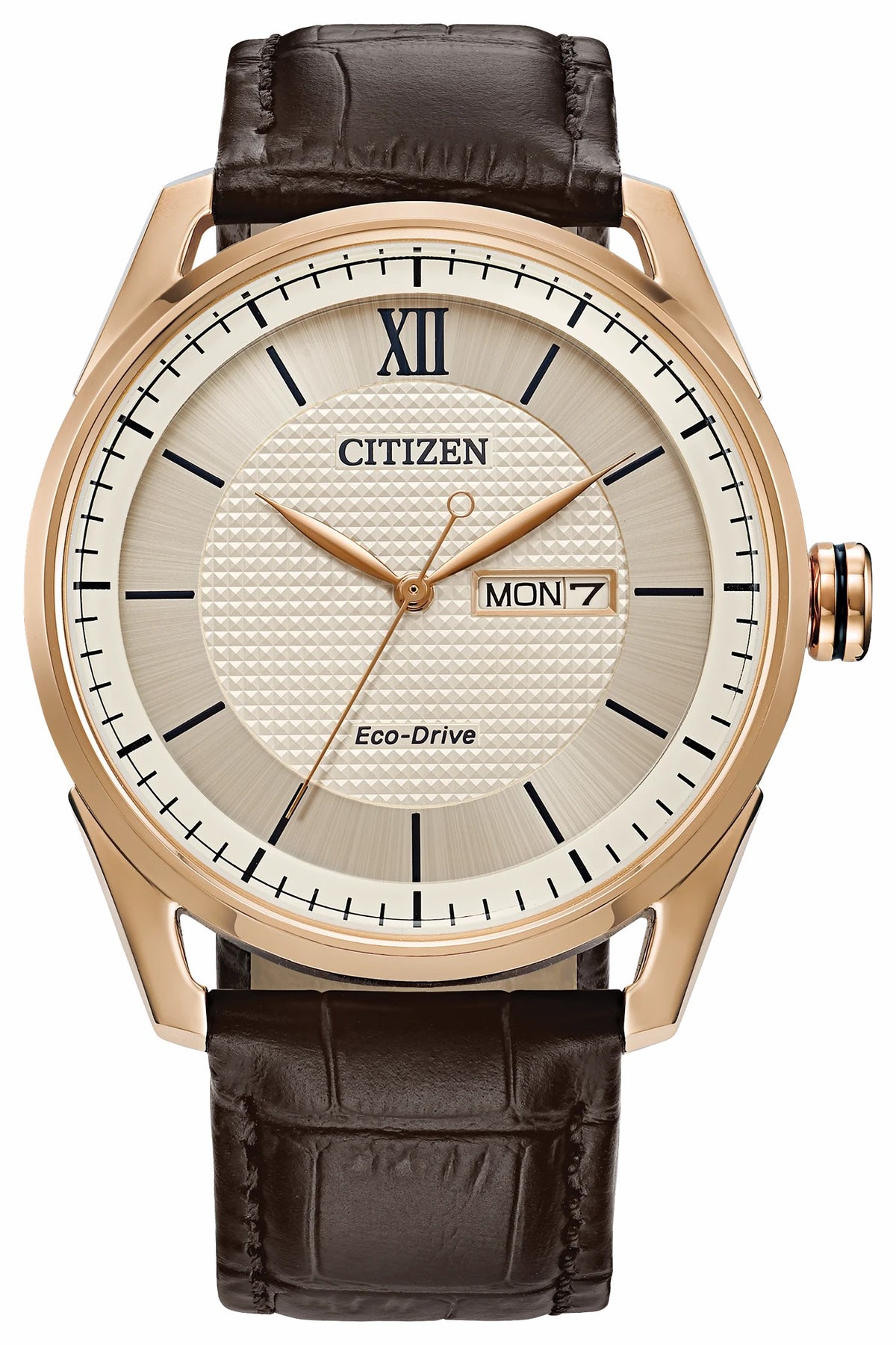 Classic Ivory Dial Leather Strap AW0082-01A - Citizen Best Seller