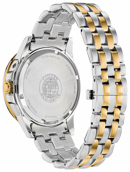 Citizen Calendrier Moonphase Men's Eco-Drive Blue Dial Watch - Citizen Trending