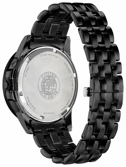 Citizen Calendrier Moonphase Men's Eco-Drive Black Watch - Citizen Great Value