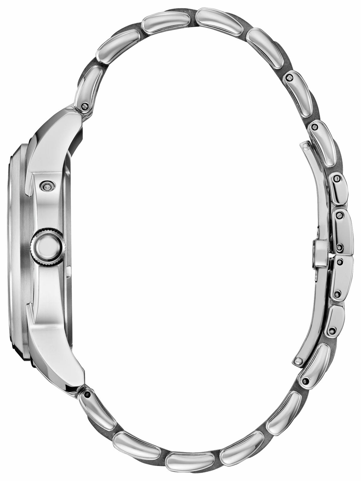 Calendrier Salmon Dial Stainless Steel Bracelet BU0080-52X - Citizen Everyday