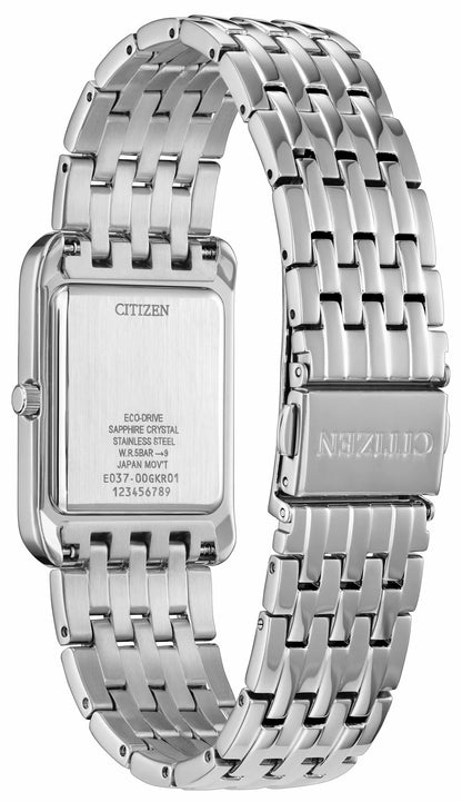 Addysen Black Dial Stainless Steel Bracelet BJ6570-50E - Citizen Best Price