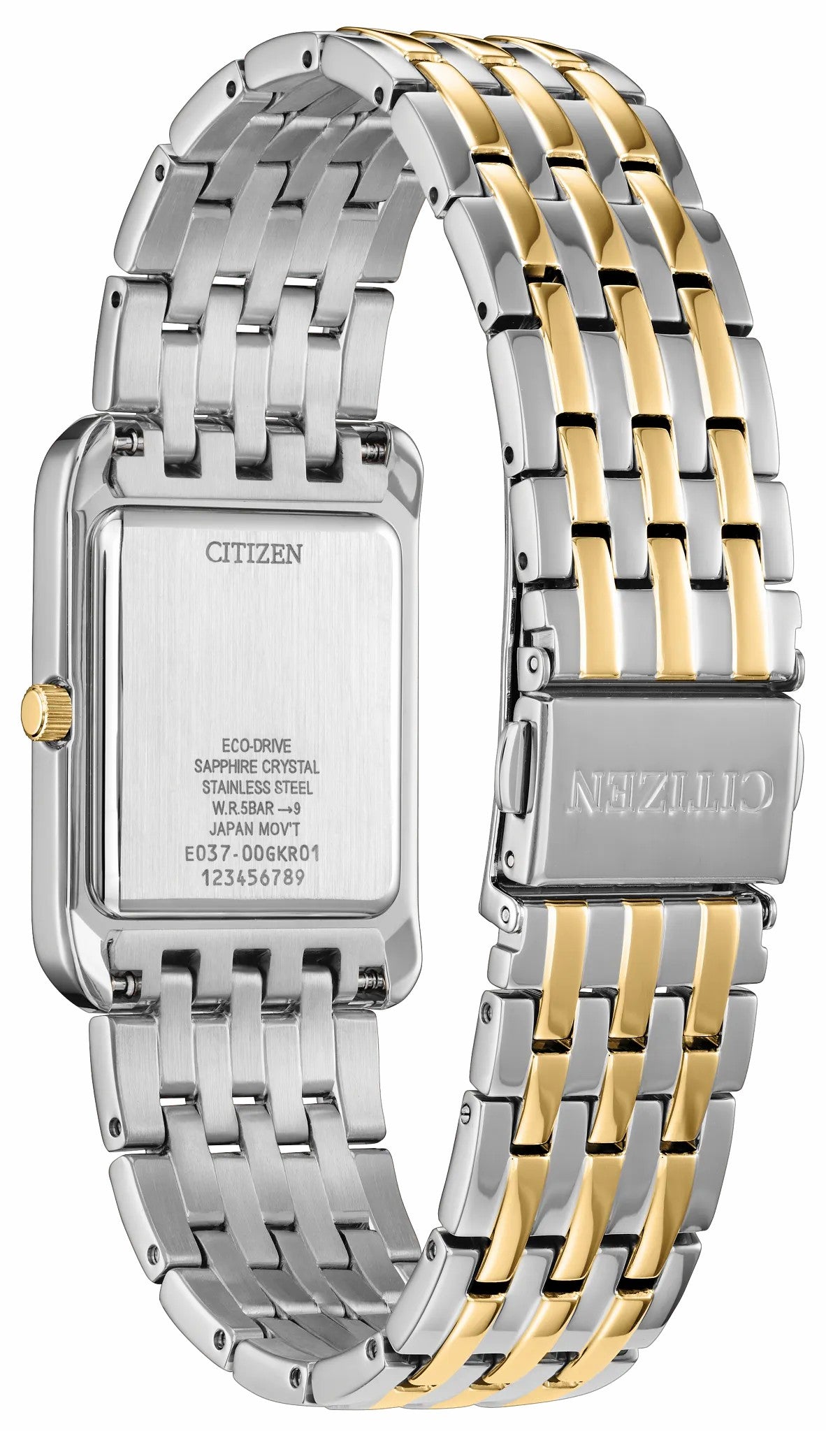 Addysen Black Dial Stainless Steel Bracelet BJ6574-59E - Citizen Classic