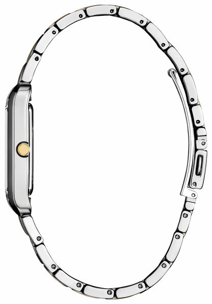 Addysen Black Dial Stainless Steel Bracelet BJ6574-59E - Citizen Classic