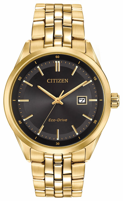 Corso - Men's Eco-Drive BM7252-51E Gold Tone Steel Watch - Citizen Great Value