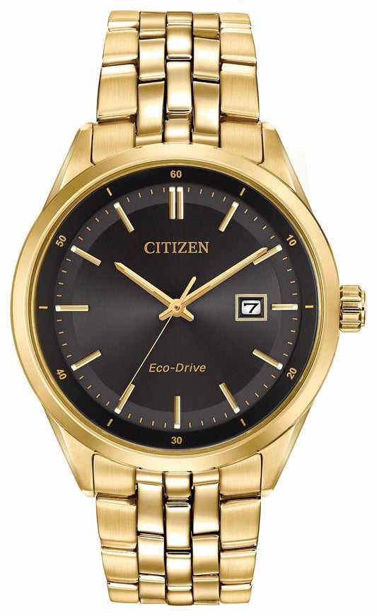 Corso - Men's Eco-Drive BM7252-51E Gold Tone Steel Watch - Citizen Great Value