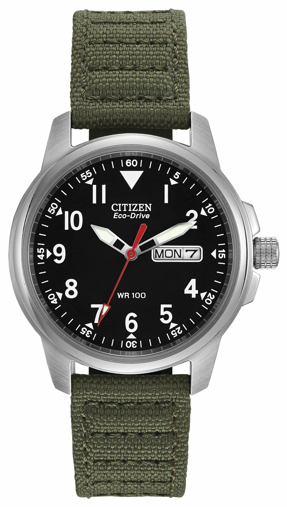 Chandler - Men's Eco-Drive Stainless Steel Watch BM8180-03E - Citizen New