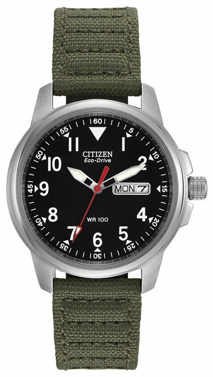 Chandler - Men's Eco-Drive Stainless Steel Watch BM8180-03E - Citizen New