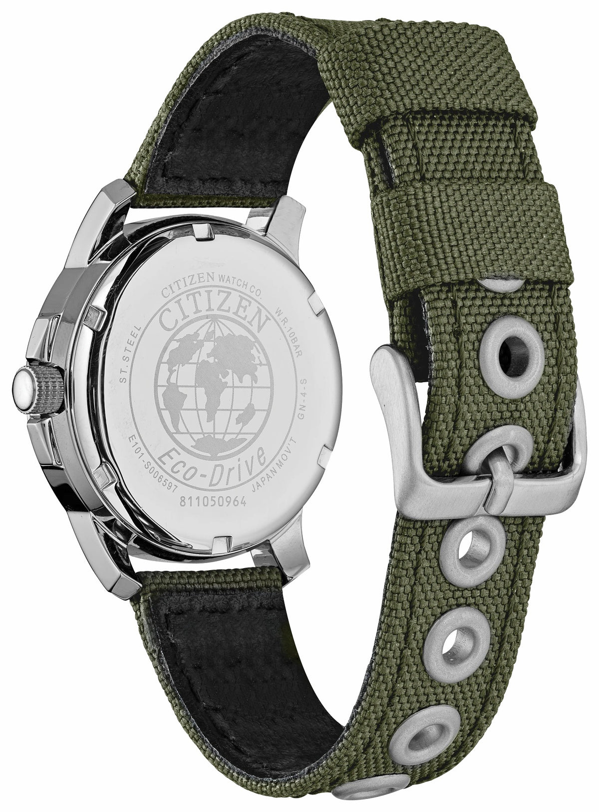 Chandler - Men's Eco-Drive Stainless Steel Watch BM8180-03E - Citizen New