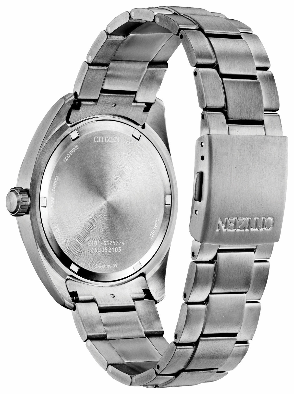 Garrison Black Dial Super Titanium Bracelet BM8560-53E - Citizen Best Price