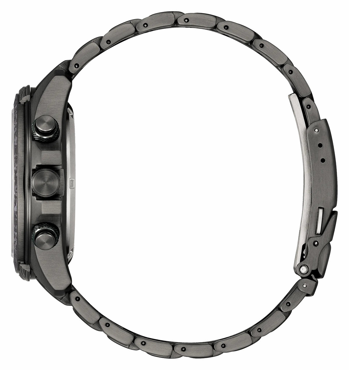 Promaster Land U822 Black Dial Stainless Steel Bracelet JV1008-63E - Citizen Classic
