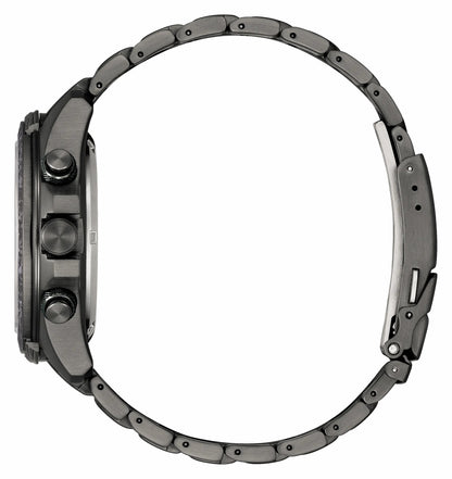 Promaster Land U822 Black Dial Stainless Steel Bracelet JV1008-63E - Citizen Classic
