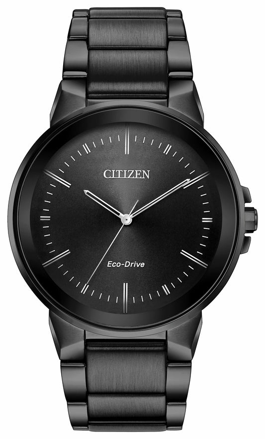 Axiom - Men's Eco-Drive BJ6517-52E Steel Solar Watch - Citizen Discount
