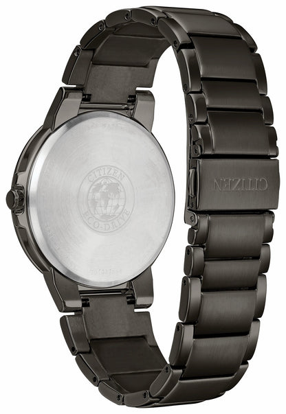 Axiom - Men's Eco-Drive BJ6517-52E Steel Solar Watch - Citizen Discount