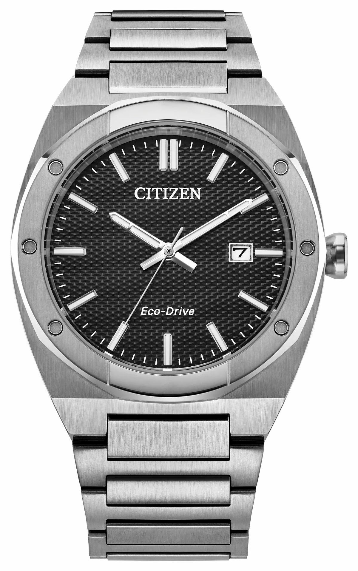 Sport Luxury Black Dial Stainless Steel Bracelet BM7660-54E - Citizen Value