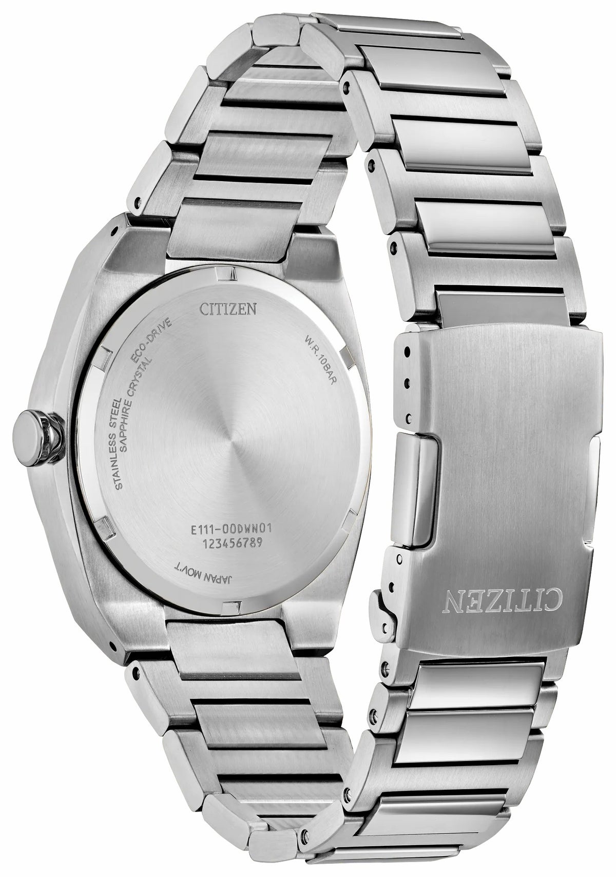 Sport Luxury Black Dial Stainless Steel Bracelet BM7660-54E - Citizen Value