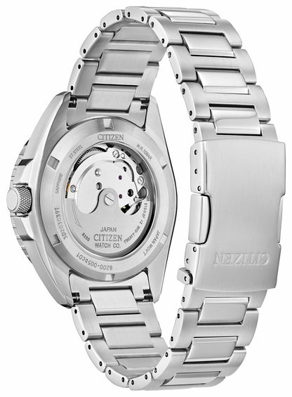 Sport Automatic Blue Dial Stainless Steel Bracelet NH7530-52M - Citizen Trending