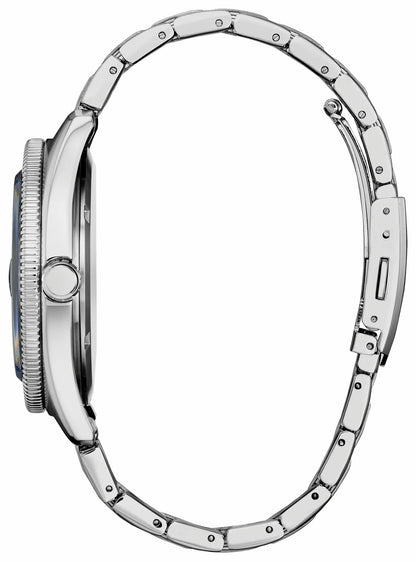 Terra Force Blue Dial Stainless Steel Bracelet AW1886-59L - Citizen Trusted