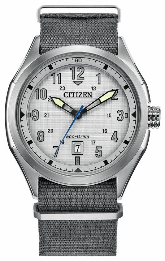 Terra Force Gray Dial Nylon Strap AW1890-01A - Citizen Best Seller