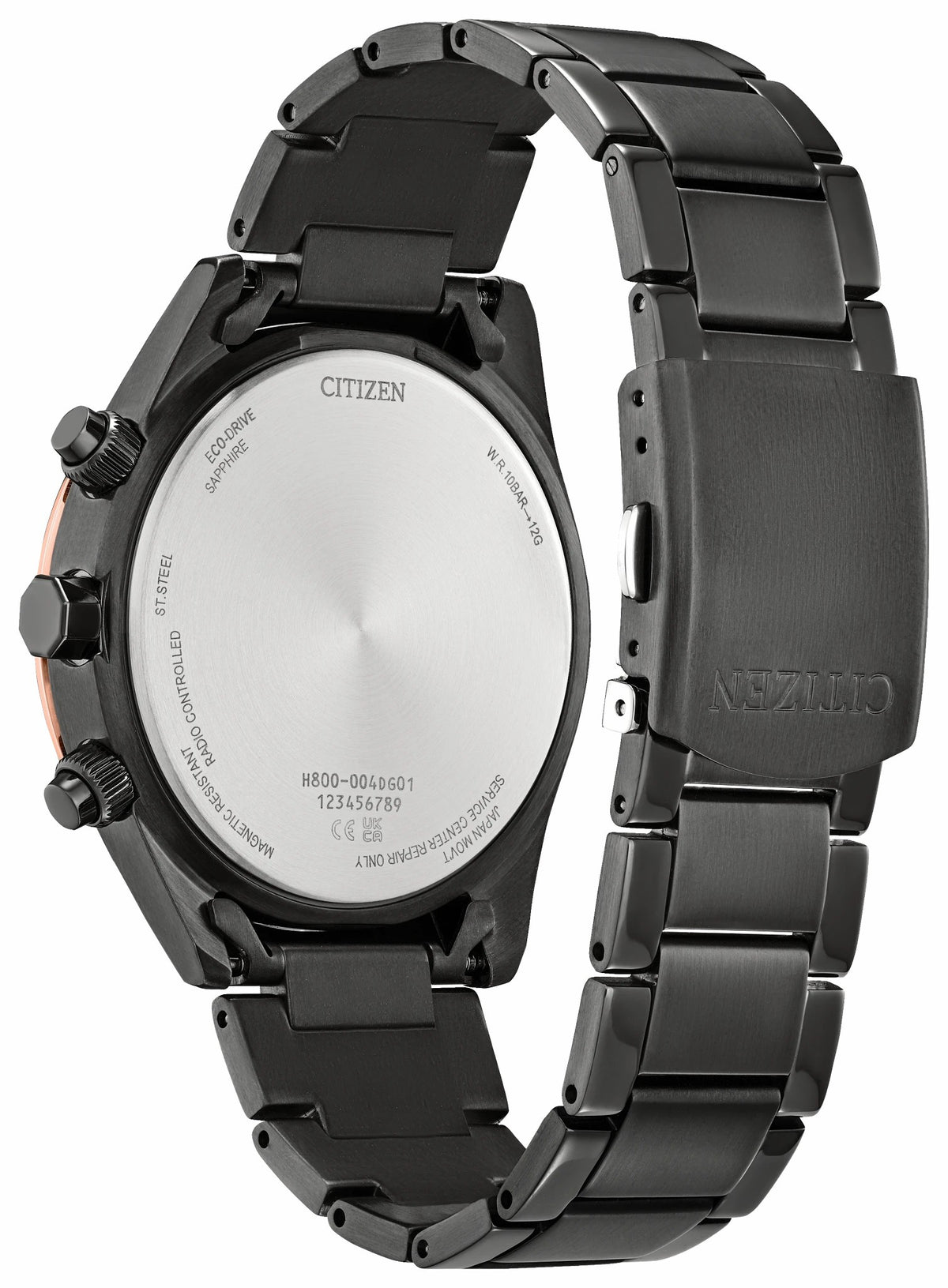 Sport Luxury Blue Dial Stainless Steel Bracelet AT8265-57L - Citizen Top Pick