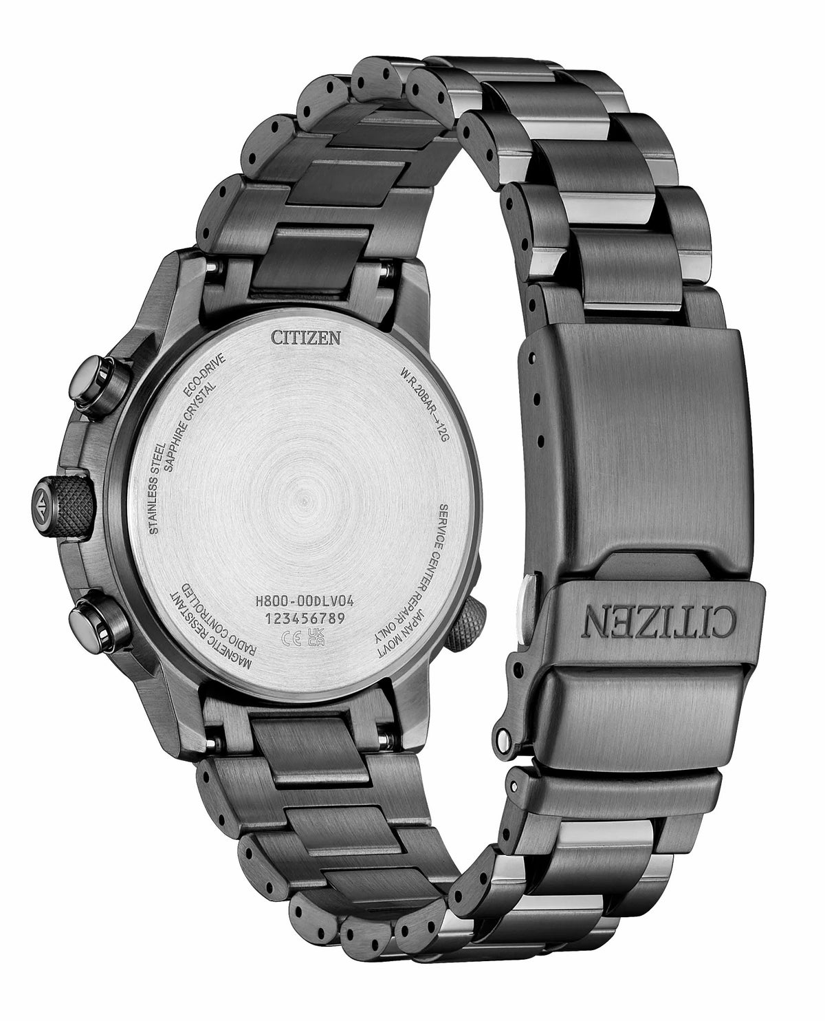 Promaster Navihawk A-T Silver-Tone Dial Stainless Steel Bracelet AT8304-57A - Citizen Signature