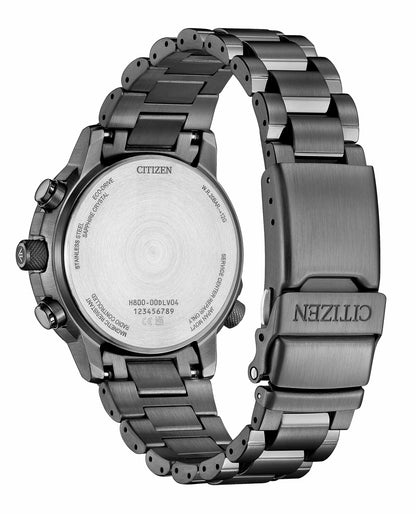 Promaster Navihawk A-T Silver-Tone Dial Stainless Steel Bracelet AT8304-57A - Citizen Signature