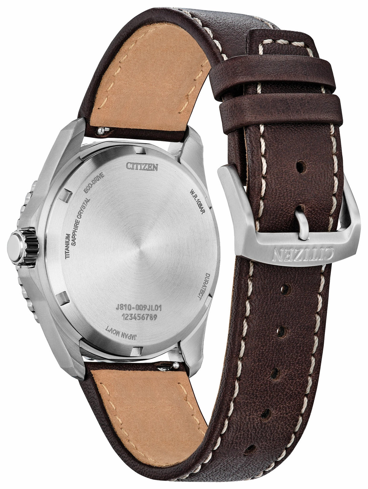Brycen Blue Dial Leather Strap AW1840-09L - Citizen Special Offer