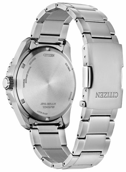 Brycen Black Dial Super Titanium Bracelet AW1840-50E - Citizen Great Value