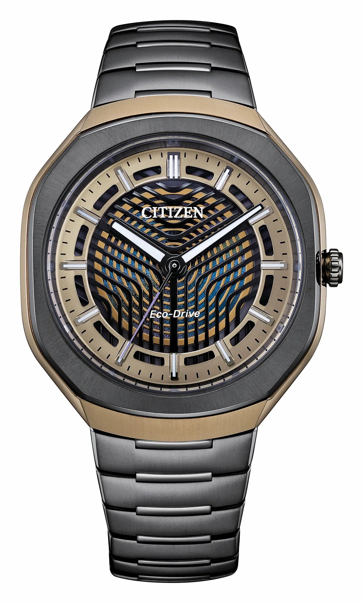 Eco-Drive PHOTON Black Dial Super Titanium with DLC Coating Bracelet BJ6569-59X - Citizen Trending