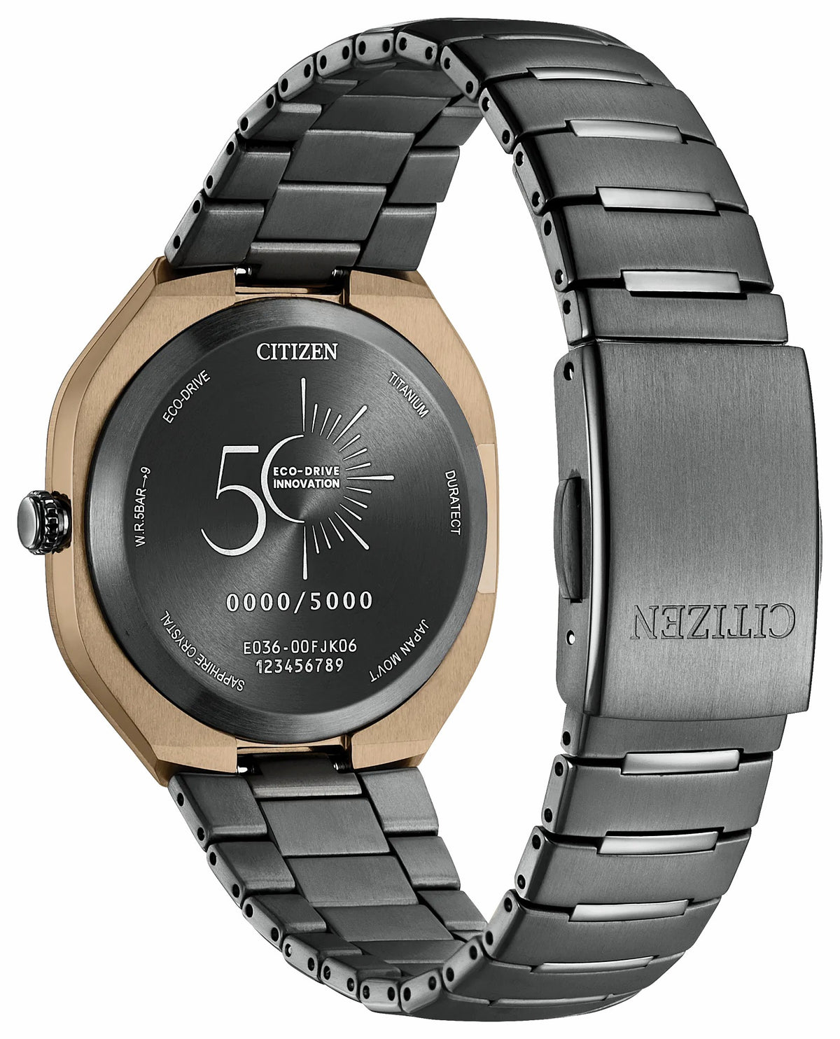 Eco-Drive PHOTON Black Dial Super Titanium with DLC Coating Bracelet BJ6569-59X - Citizen Trending