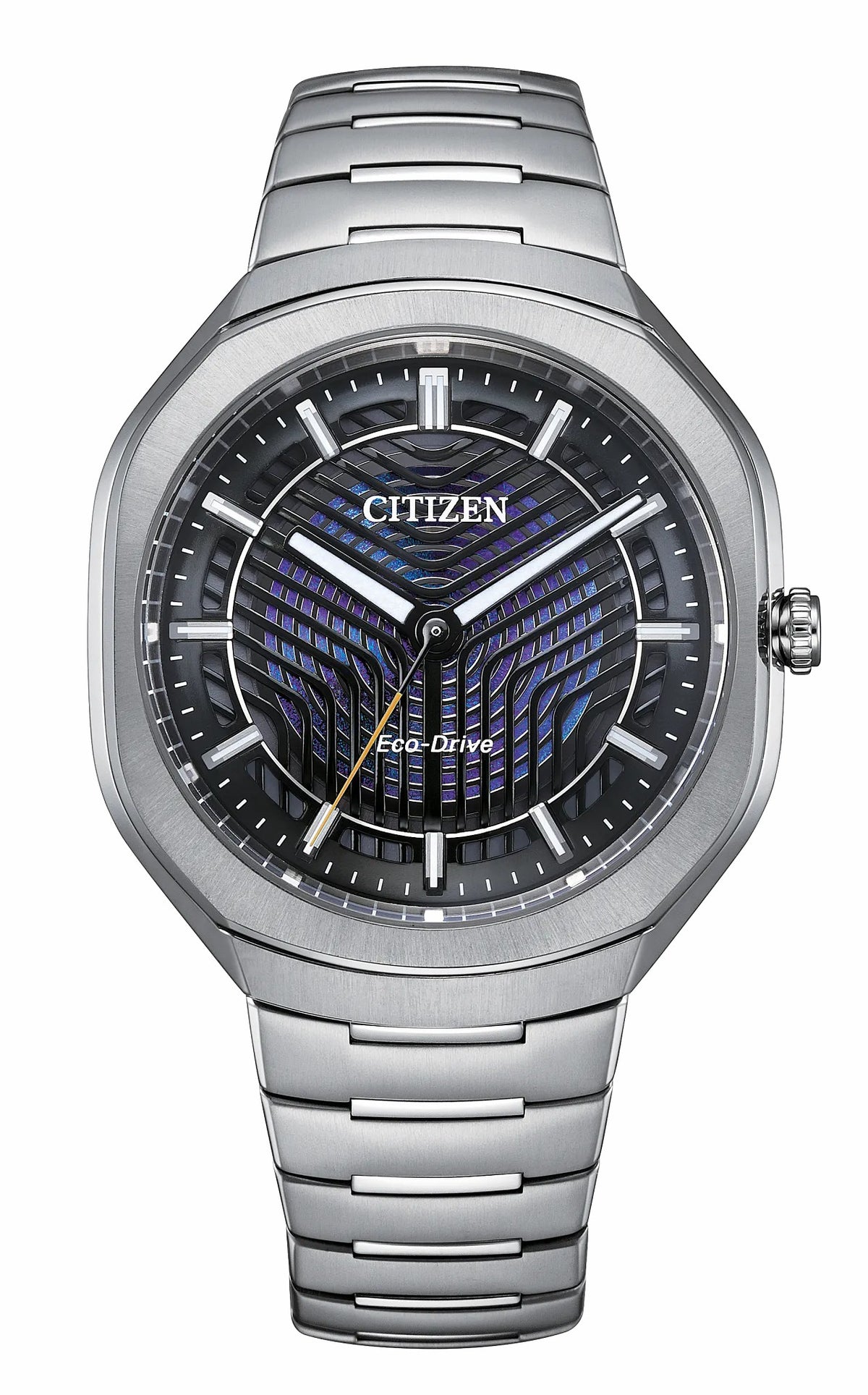 Eco-Drive PHOTON Black Dial Super Titanium Bracelet BJ6560-53W - Citizen Best Seller