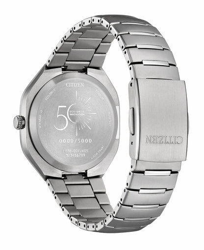 Eco-Drive PHOTON Black Dial Super Titanium Bracelet BJ6560-53W - Citizen Best Seller
