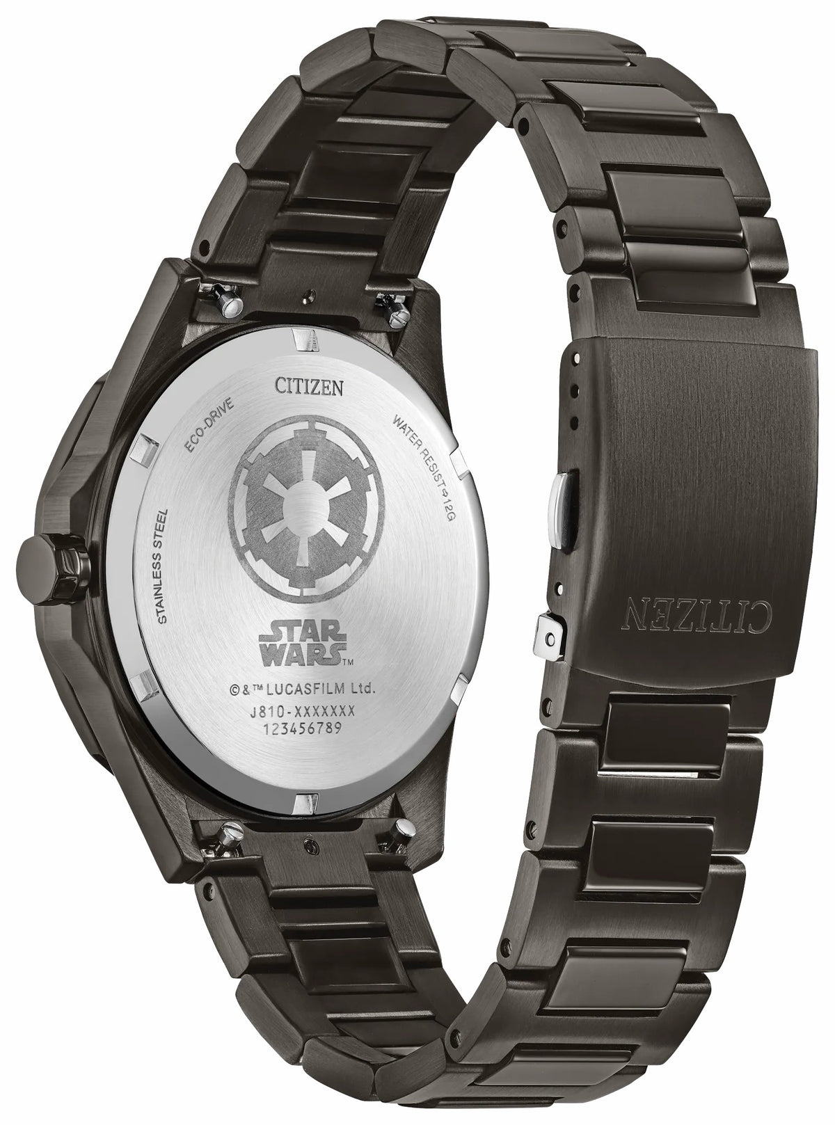 Imperial Battle Black Dial Stainless Steel Bracelet AW1857-57W - Citizen Trending
