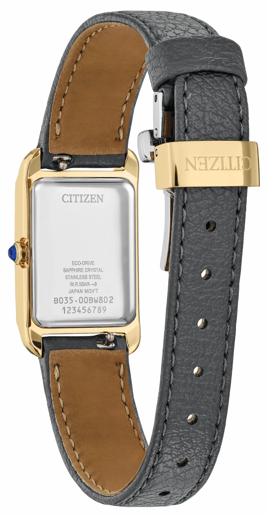 Citizen L Bianca Gold-Tone Dial Apple Leather Strap EW5622-09P - Citizen Value