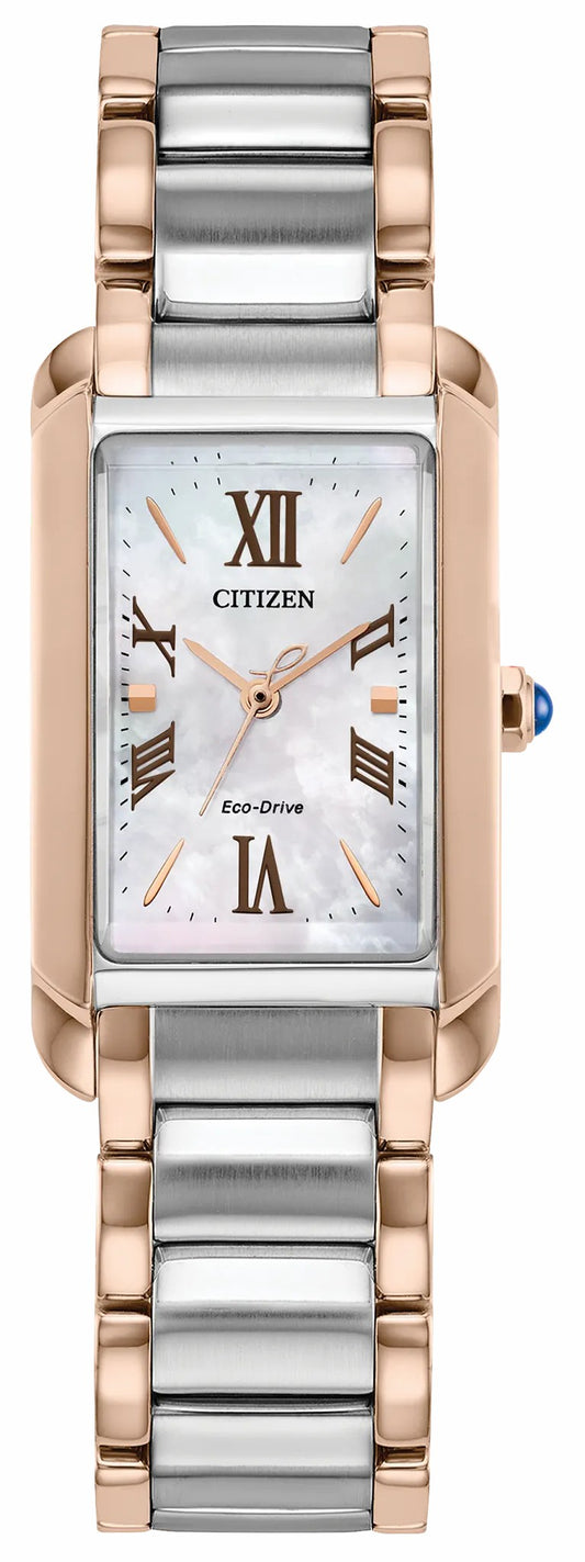 Citizen L Bianca White Dial Stainless Steel Bracelet EW5624-54Y - Citizen Popular