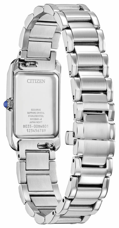 Citizen L Bianca White Dial Stainless Steel Bracelet EW5620-55A - Citizen Value