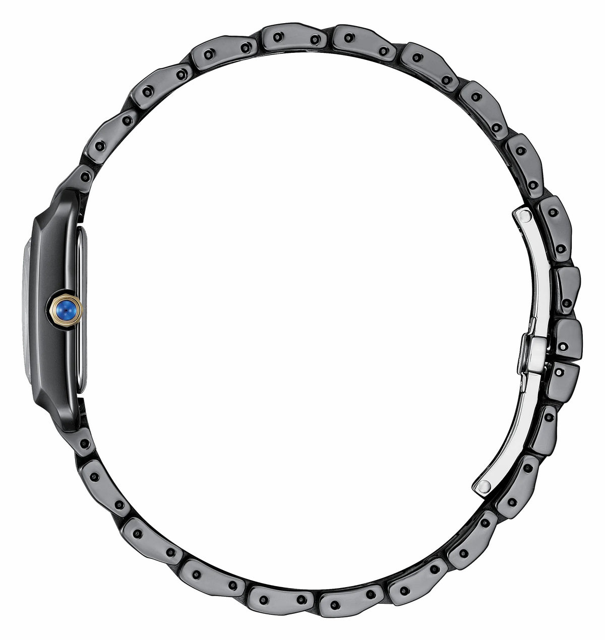 Citizen L Bianca LIGHT in BLACK Black Dial Stainless Steel Bracelet EW5636-55E - Citizen Top Pick