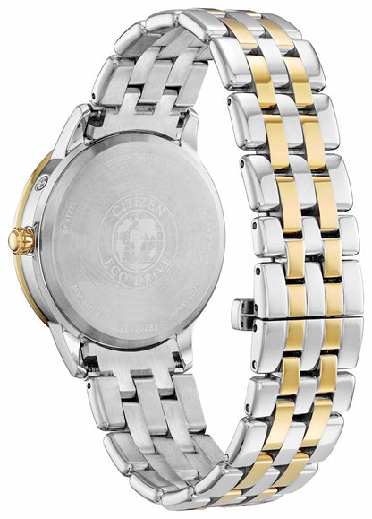Calendrier White Dial Stainless Steel Bracelet FD0004-51D - Citizen New