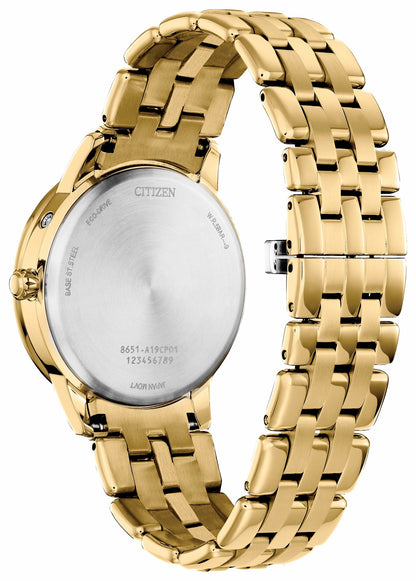 Calendrier White Dial Stainless Steel Bracelet FD0002-57D - Citizen Smart Buy