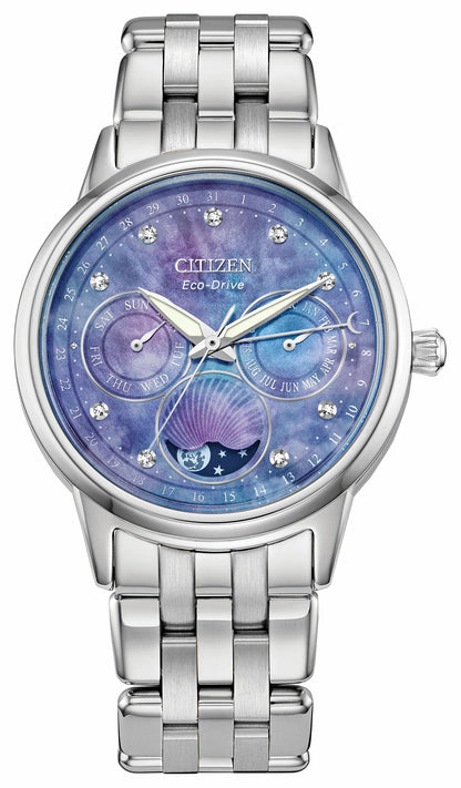 Calendrier Blue Dial Stainless Steel Bracelet FD0000-52N - Citizen Featured