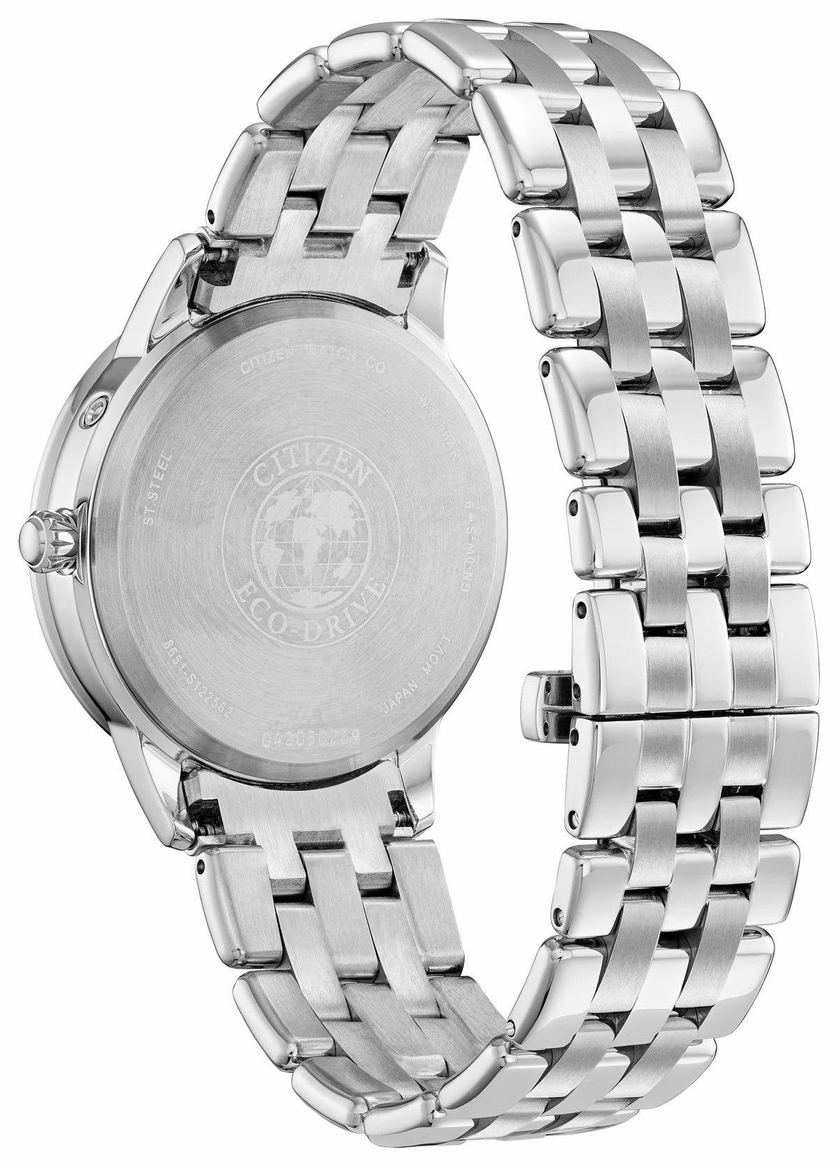Calendrier Blue Dial Stainless Steel Bracelet FD0000-52N - Citizen Featured