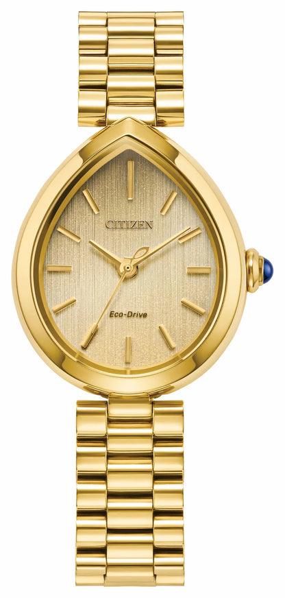 Citizen L Rainell Gold-Tone Dial Stainless Steel Bracelet EM1202-50P - Citizen Best Seller