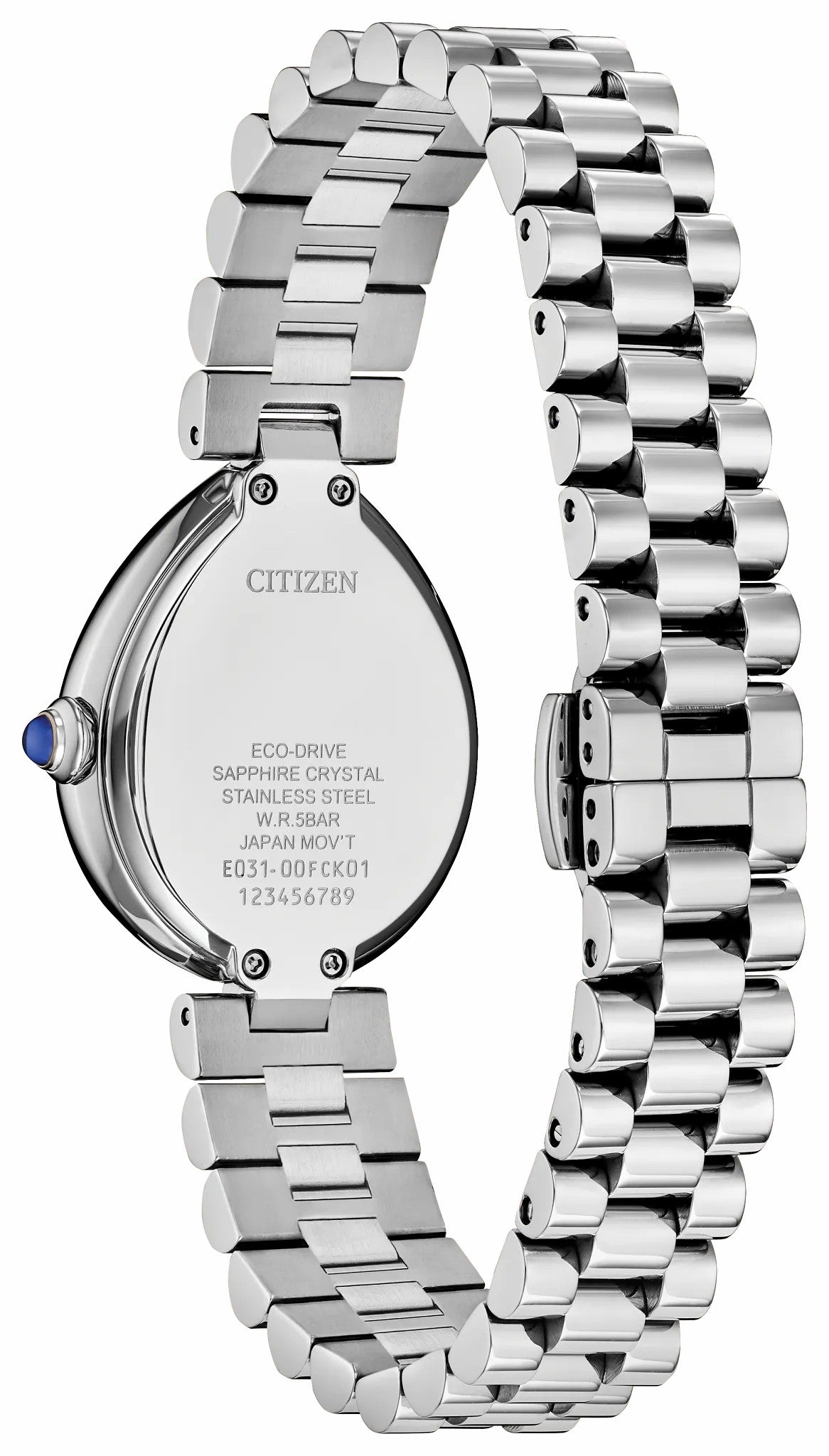 Citizen L Rainell Silver-Tone Dial Stainless Steel Bracelet EM1200-55A - Citizen Trending