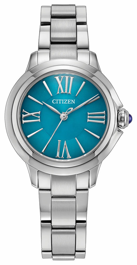 Citizen L Ceci Blue Dial Stainless Steel Bracelet EM1161-55L - Citizen Essential
