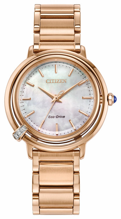 Citizen L Arcly White Dial Stainless Steel Bracelet EM1098-68D - Citizen Trending